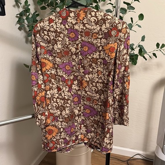Vintage Floral patterned blazer - Picture 3 of 5